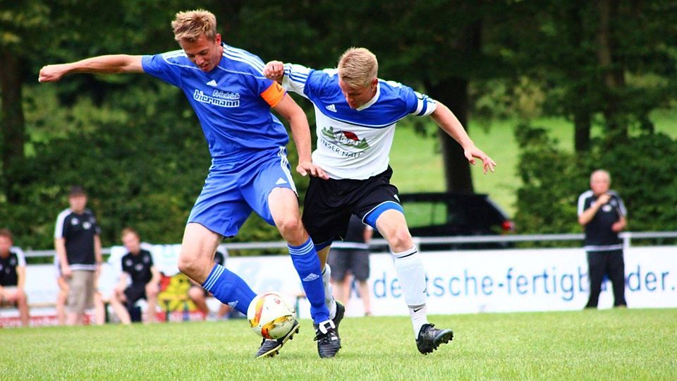 Siddinghausen-Kapitän Marco Schlüter (links) möchte mit seiner Mannschaft an der Leistung vom Sonntag anknüpfen.