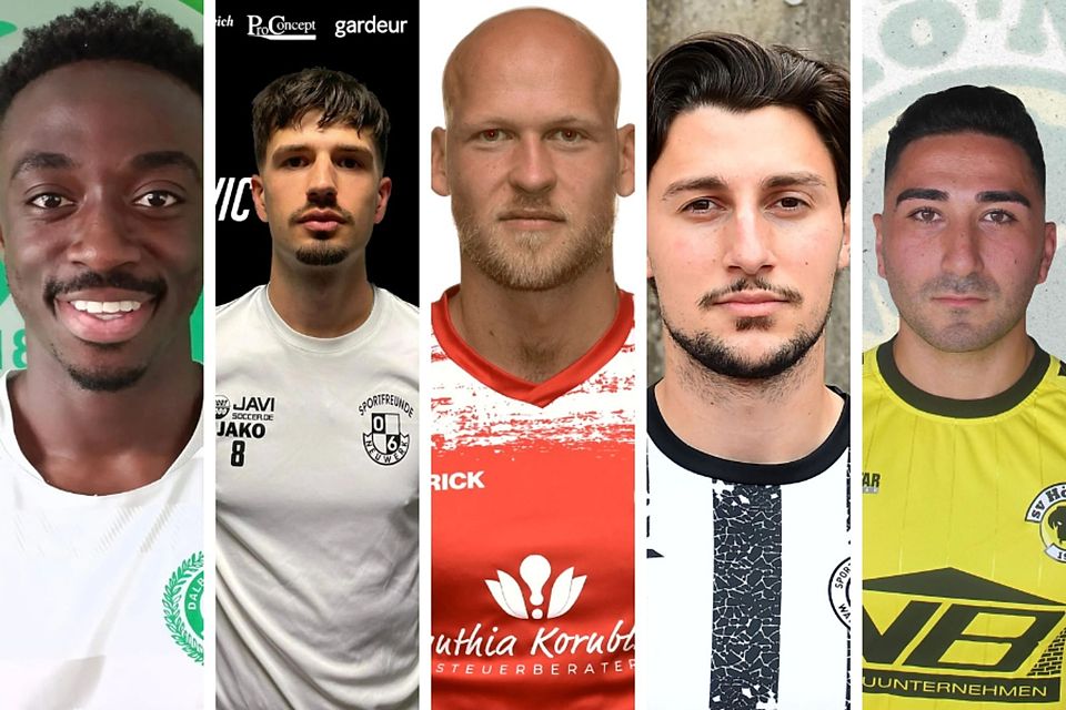 Kingsley Marcinek (von links), Dominik Zagrovic, Manfredas Ruzgis, Blerton Muharremi und Arda Gözüdok haben einen neuen Verein. 