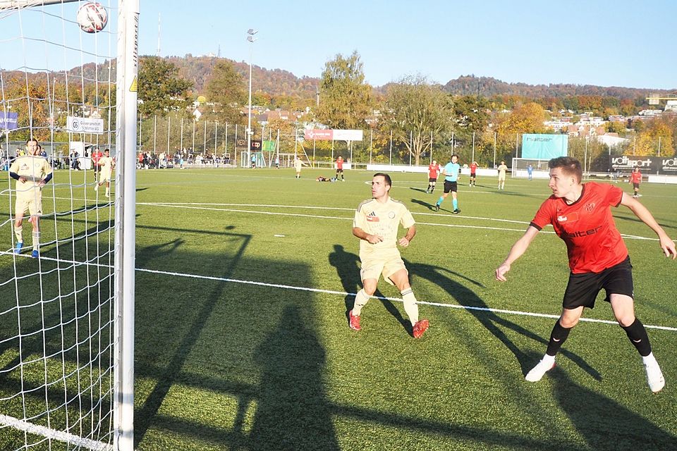 Janick Hager (hier gegen Collina d’Oro) traf bereits nach drei Minuten zur WB-Führung.