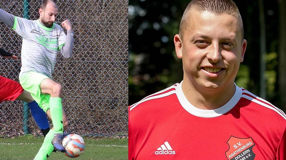 Sven Letsch (links) geht es nach dem Zusammenprall wieder besser. Kevin Steingräber schoss den Siegtreffer.