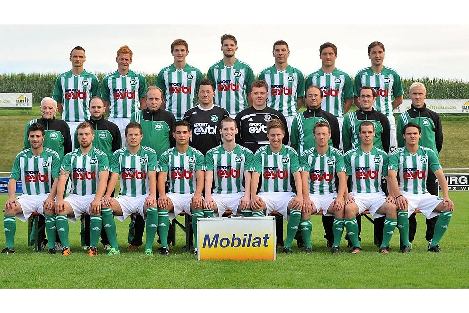 Brückl (unterer Reihe, dritter von links) gehörte dem Team an, das 2013 den Sprung in die Regionalliga schaffte 