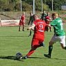 Die SG Abus Dessau (in rot) und der SV Mildensee (in grün) bilden künftig eine Spielgemeinschaft.