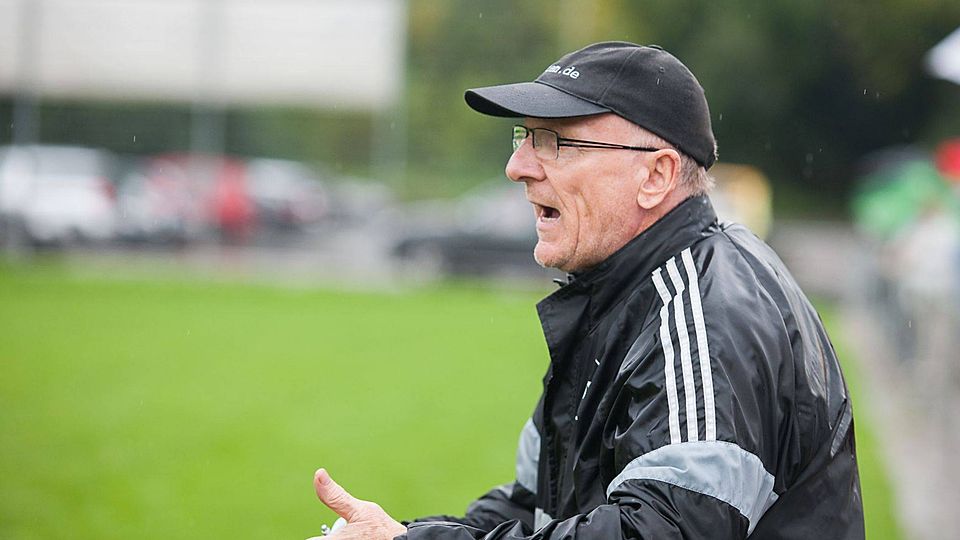 SVN-Trainer Willi Zimmermann: Am Schluss wurde es gegen Altdorf nochmal eng Foto (Archiv): Schmidt