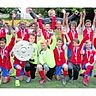 Kreispokalsieger 2017: Die E-Junioren-Fußballer des Bonner SC. FOTO: WOLFGANG HENRY