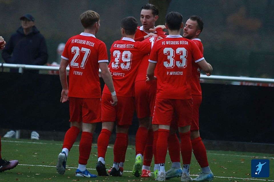 Der FC Wegberg-Beeck hatte gleich fünf Mal Grund zu jubeln.