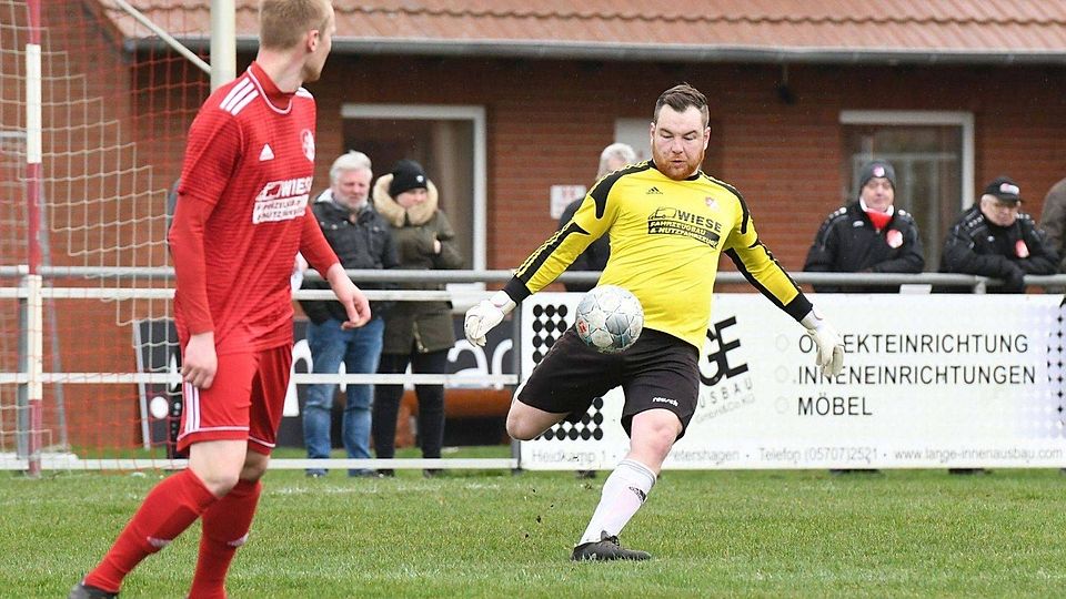 Verlässt die Maaslinger: Jannik Späth wird in Zukunft nicht mehr zwischen den Pfosten der Rot-Weißen stehen.