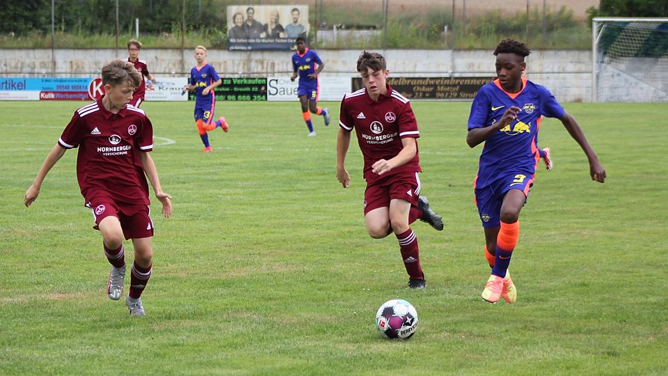 Bereits im Jahr 2021 waren der 1. FC Nürnberg und RB Leipzig in Trailsdorf zu Gast.