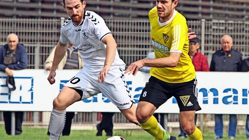 Mit seinem Tor in letzter Minute bescherte David Hertel den Echterdingern in der vergangenen Saison zumindest einen Sieg gegen den TSV Weilheim. Foto: Yavuz Dural