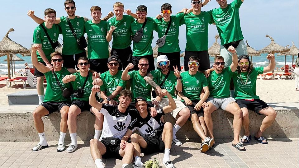 Einen spontanen Zwei-Tages-Trip nach Mallorca absolvierten die Landesliga-Meister des FC Gundelfingen. Unmittelbar nach dem Heimsieg gegen Erkheim buchten die Grün-Weißen.