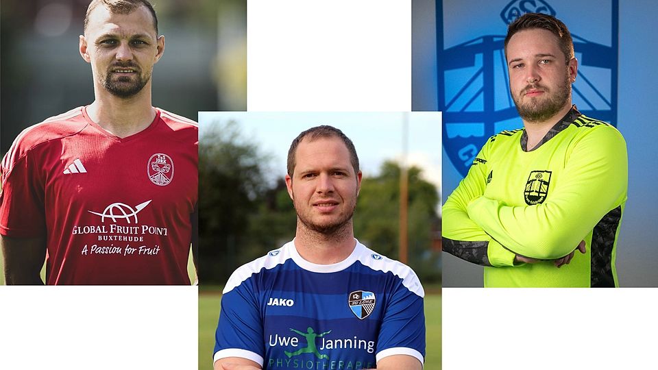 Aus allen 3 Altländer Teams sind Spieler dabei: Robert Moisuc (TuS Jork), Claas Müller (SG Lühe) und Marvin Petersen (ASC Cranz-Estebrügge)