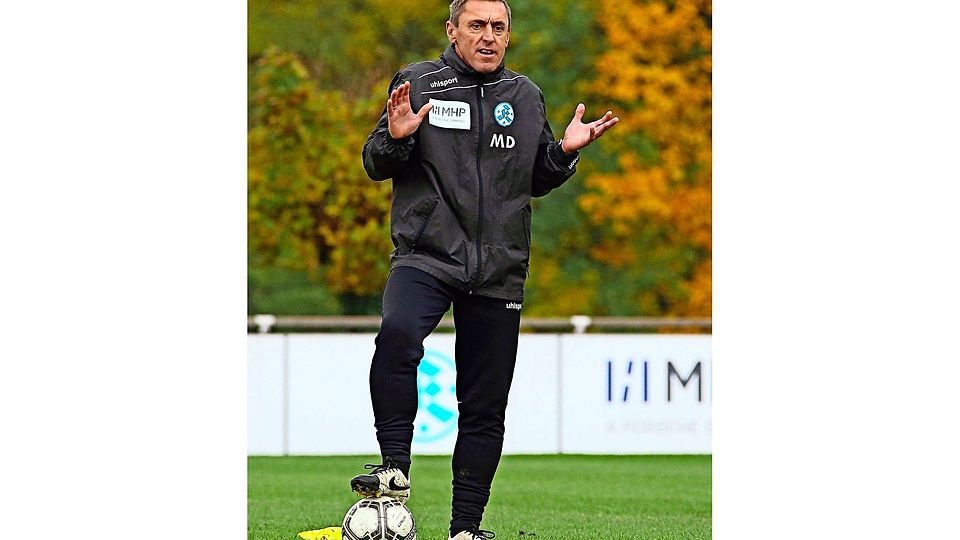 Dieter Märkle legt bei den Kickers los - Interimsweise, oder vielleicht doch als Dauerlösung? Foto: Pressefoto Baumann