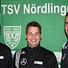 Die neue Abteilungsführung der Fußballer des TSV Nördlingen. Von links: Markus Klaus, Andreas Langer, Andreas Schröter.		Foto: K. Jais