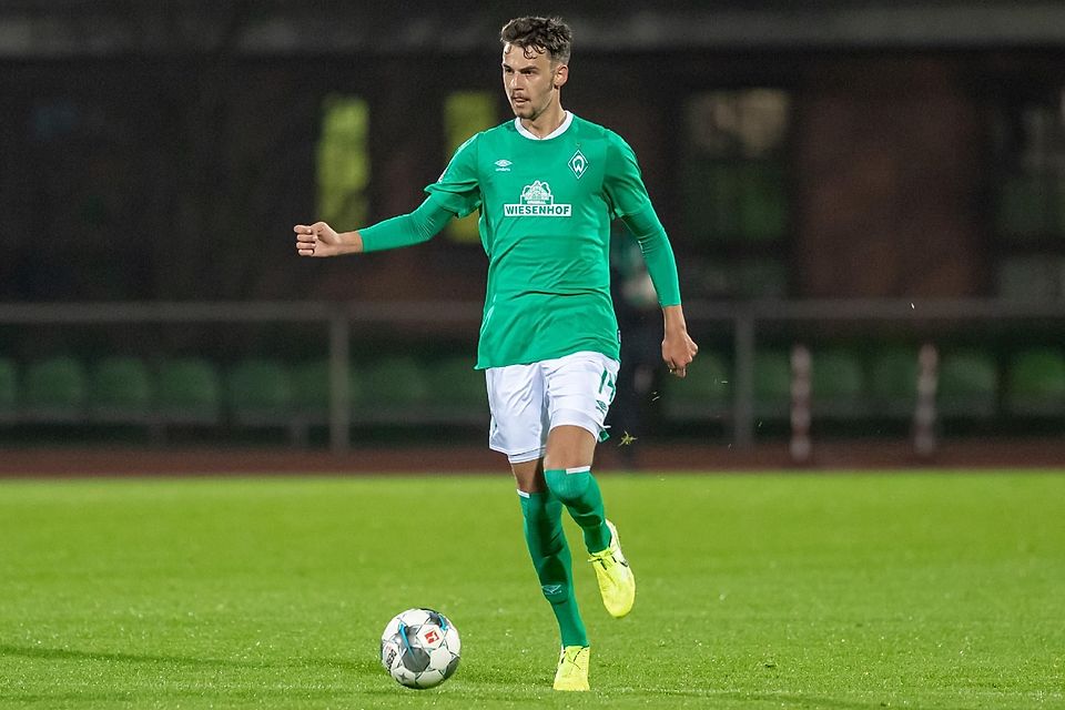 FC Pipinsrieds Neuzugang Marin Pudic, hier noch für den SV Werder Bremen am Ball.