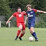 Die SG Kirchardt (rot) hat sich reingebissen in die Landesliga Rhein-Neckar.