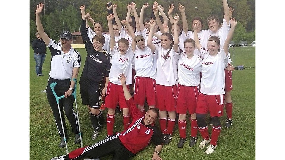 Gratulation an die zweite Frauenmannschaft des SV Leerstetten.