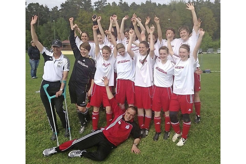 Gratulation an die zweite Frauenmannschaft des SV Leerstetten.