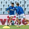 Daniel Da Mota vor dem Länderspiel gegen Schottland im Juni 2021