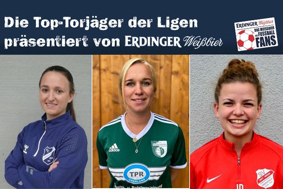 Werden Julia John (l.) und Johanna Draude (r.) Katharina Frankl (M.) nochmal gefährlich im ERDINGER-Ranking?