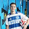 Dustin Willms trägt ab sofort das Trikot des MSV Duisburg.