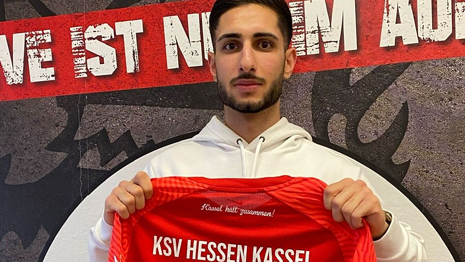 Aram Kahraman trägt auch in der kommenden Saison das Trikot des KSV Hessen Kassel.