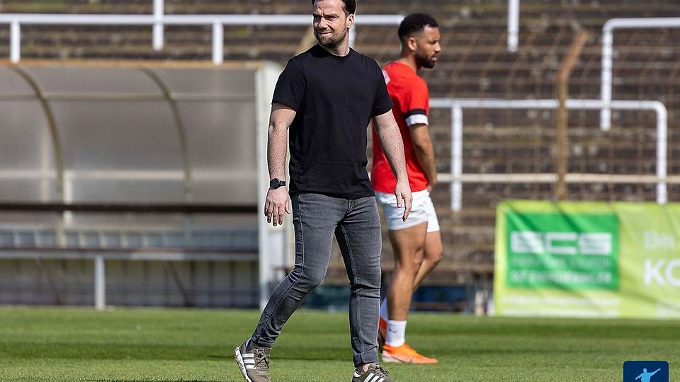 VfR-Trainer Marcel Abele blickt zuversichtlich auf die neue Spielzeit.