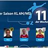 Elf der Saison - Kreisliga Amberg Weiden KW25