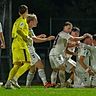 Erleichterung pur! Wacker Burghausen sichert sich dank eines Last-Minute-Treffers noch einen Punkt beim SC Eltersdorf