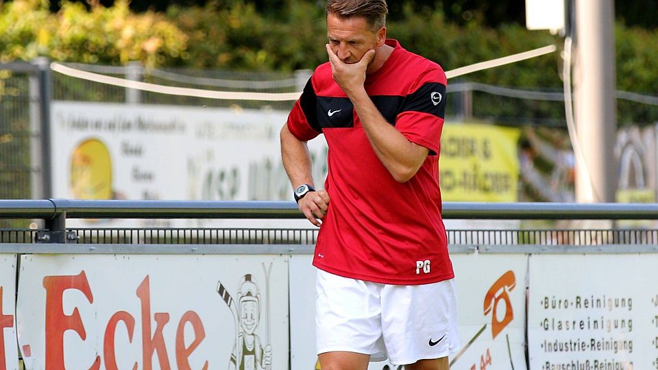 Hat offenbar die Nase voll: Pierre Gröne ist als Trainer des SV Höxter zurückgetreten.