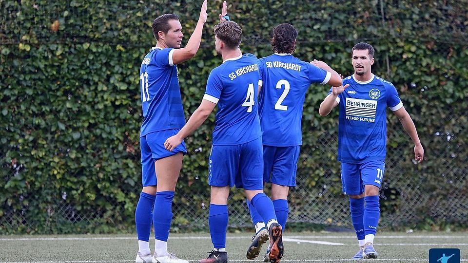 Die Kirchardter hatten in der ersten Saisonhälfte reichlich Grund zu jubeln.