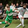 Treffen am Samstag erneut aufeinander: Lukas Kellner (r.) gegen Manuel Diemb.