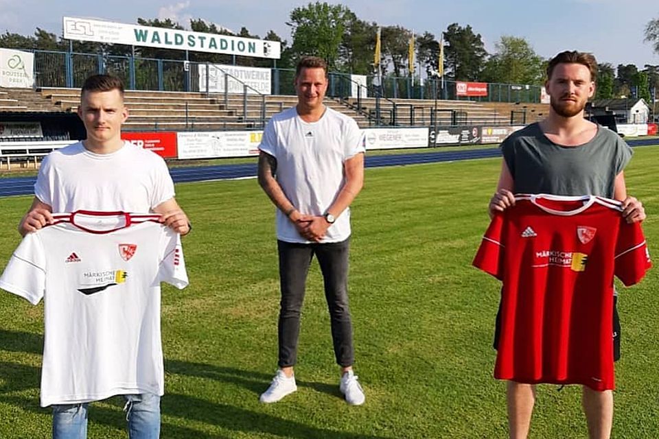 André Marenin und Fabio Engelhardt verstärken den Ludwigsfelder FC.