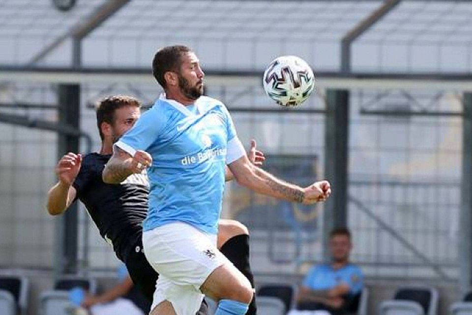 Sascha Mölders will mit dem TSV 1860 München den Pokal zum zweiten Mal in Folge gewinnen.