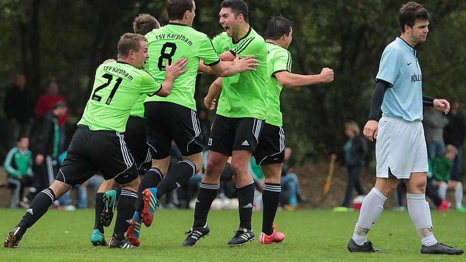 Der TSV Karpfham hat den erstmaligen Sprung in die Bezirksliga geschafft  F: Hönl