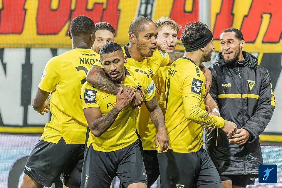 Alemannia Aachen feierte am Samstag einen wichtigen Sieg gegen den VfB Stuttgart II.