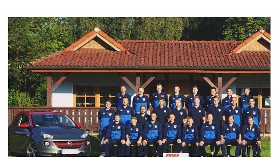 Mannschaft des SV Blau-Weiß Willersdorf // Fotoquelle: Titelbild der Facebookseite des Vereins