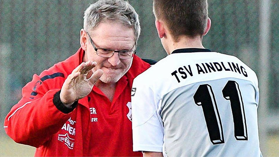 Macco Hoffmann übernimmt den TSV Aindling zum dritten Mal und soll in der Rückrunde das Team wieder in Schwung bringen. 	 F.: Erwin Hafner