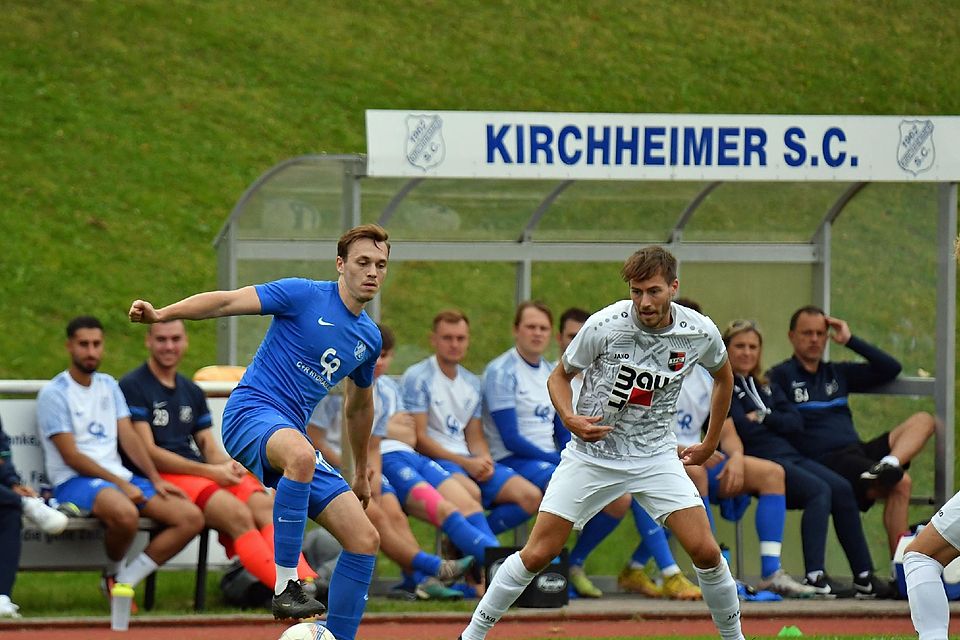 Lange zeigt der Kirchheimer SC (l. Sebastian Zielke) ein gutes Spiel – um dann in der Schlussphase doch wieder zu verlieren.