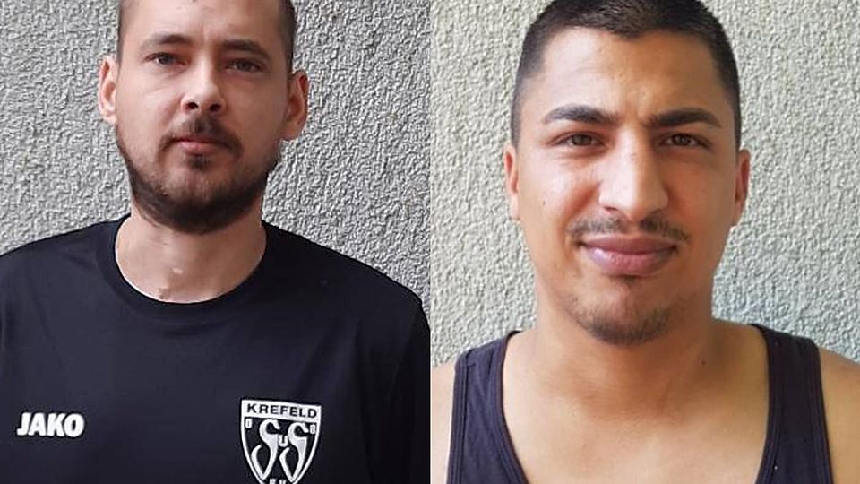 Michael Anger und Inan Korkmaz verstärken den VfR Krefeld.