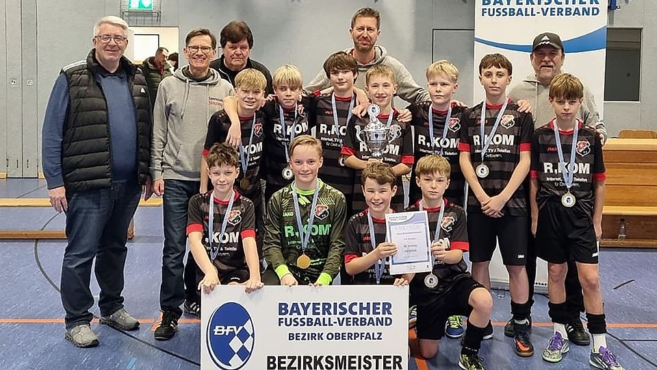 Oberpfälzer Hallenmeister bei den U13-Junioren: SC Sinzing