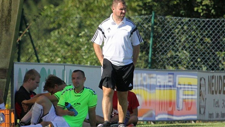 Dominik Vallet ist nicht mehr Trainer der SpVgg Straubing. F: Siering