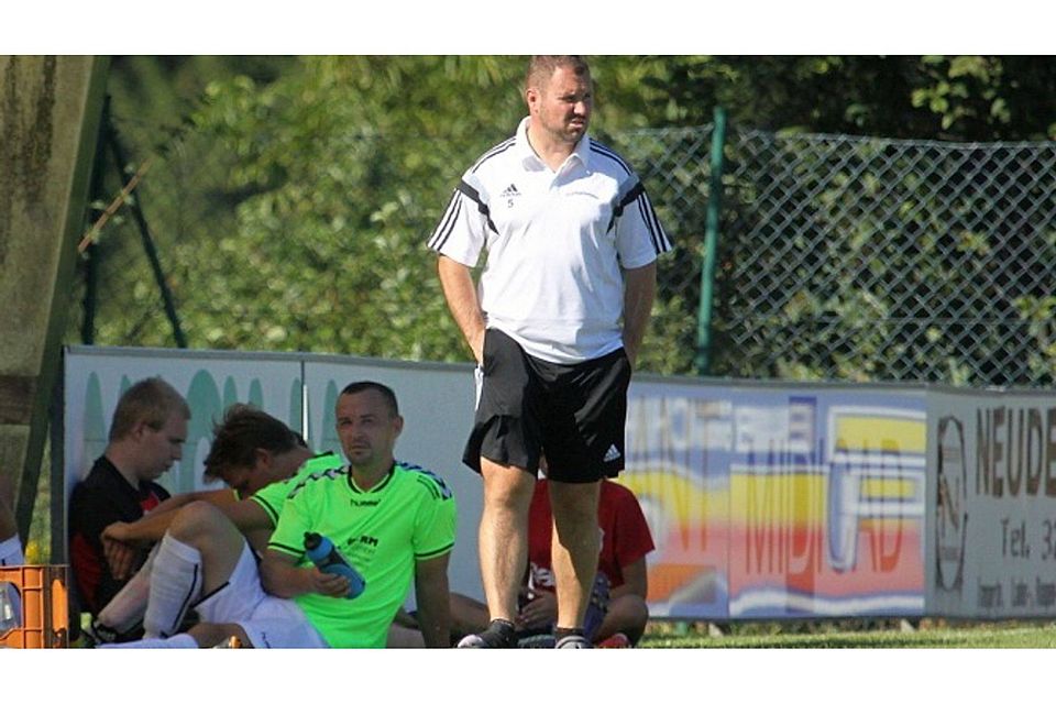 Dominik Vallet ist nicht mehr Trainer der SpVgg Straubing. F: Siering