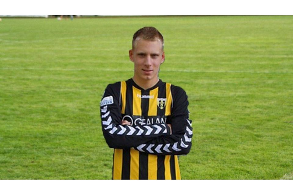 Florian Rupprecht spielt im Hofener Mittelfeld.