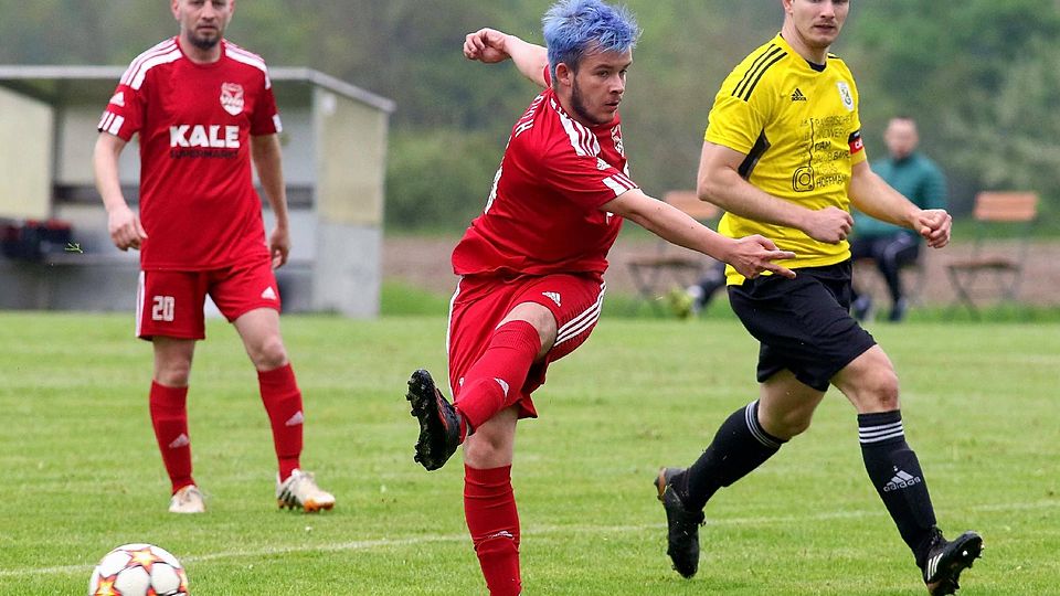 Technisch anspruchsvoll: Der SV Puch (in Rot) war in C- und B-Klasse Spitze.