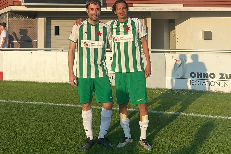 Treten kürzer: Marco Schmid (l.) und Marcel Meierhofer. Treten kürzer: Marco Schmid (l.) und Marcel Meierhofer.