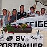 Die Freude kannte keine Grenzen: Der SV Postbauer holte sich nach einem Entscheidungsspiel den Meistertitel der Kreisklasse Neumarkt/Jura Ost. F: SV Postbauer