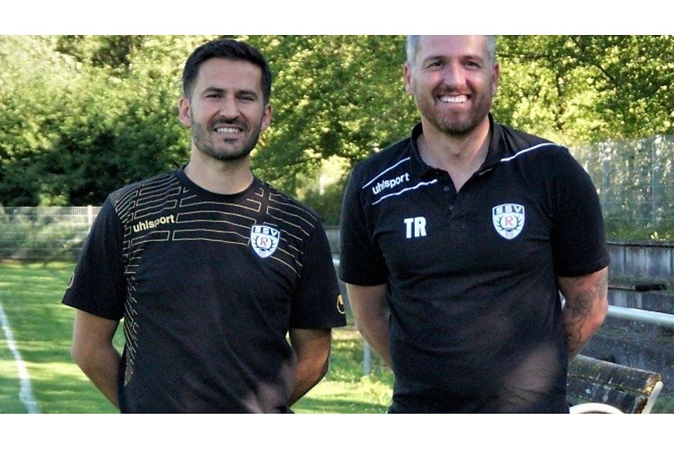 Das Trainergespann des SSV Reutlingen:  Hassan Uslu (links) und Thomas Ruttner.  Foto: PR