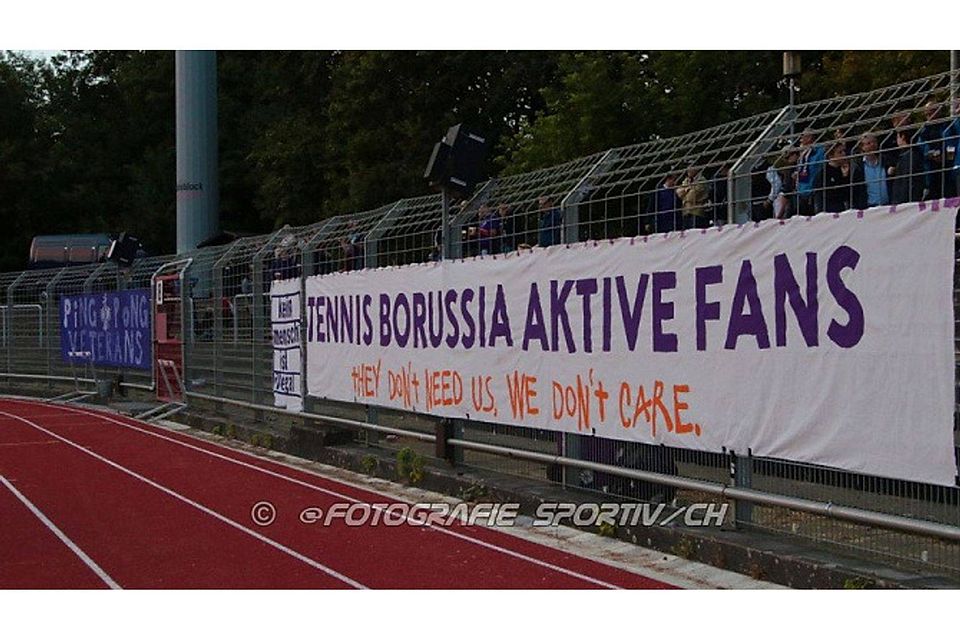 F: Fotografie Sportiv Die Fans von Tennis Borussia organisieren eigenes Pokalendspiel