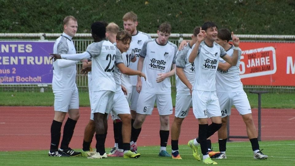 VfL Rhede steht ganz oben. 