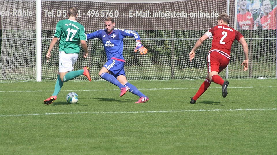 Sucht immer den Torabschluss: Leschedes Jesko Bühring. F: Lukas Hemelt