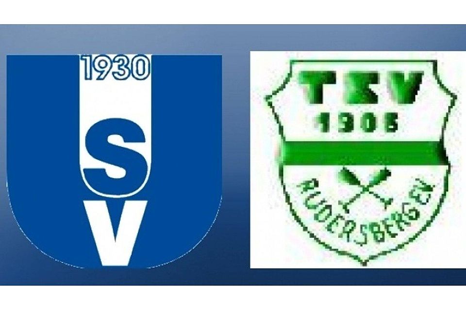 Der SV Unterweissach und der TSV Rudersberg stehen sich gegenüber.